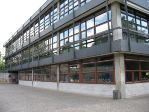 Foto der Turnhalle der Johann-Peter-Hebel-Schule