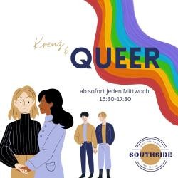 Flyer-Angebote kreuz und queer des Kinder- und Jugendzentrums