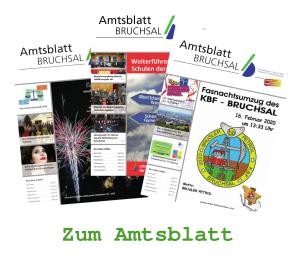 Titelseiten des Amstblatts