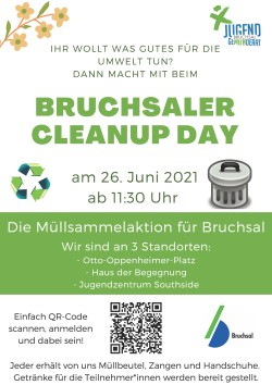 Flyer Bruchsaler CleanUp Day
