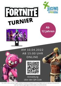 Flyer Fortnite Turnier