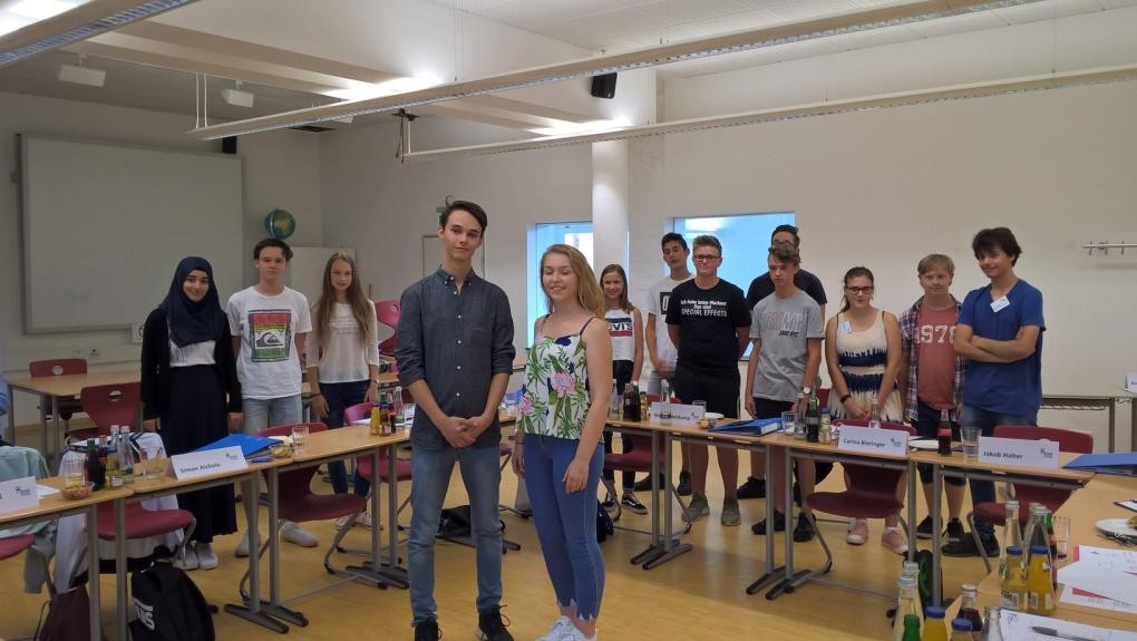 Die neuen Sprecher Anna und Leonardos
