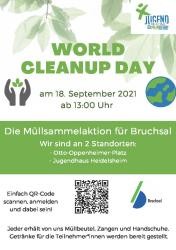 Flyer World CleanUp Day