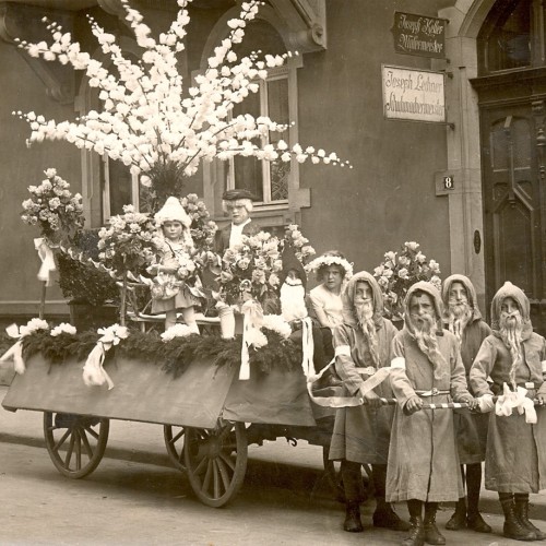 Sommertagszug 1913, Foto Stadtarchiv