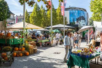 Herbstmarkt auf dem Europaplatz Herbstmarkt auf dem Europaplatz