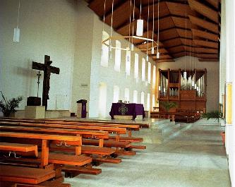 Das Innere der Hofkirche nach ihrem Wiederaufbau. Aufnahme: Thomas Adam