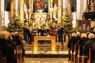 Bläserensemble in der Peterskirche Bruchsal