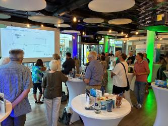 Servicecenter "H7", Hoheneggerstraße 7, Bruchsal (Innenstadt) Auftaktveranstaltung zur Fernwärme im Servicecenter "H7", gemeinsamer Anlaufpunkt der Touristinformation der BTMV und der Stadtwerke