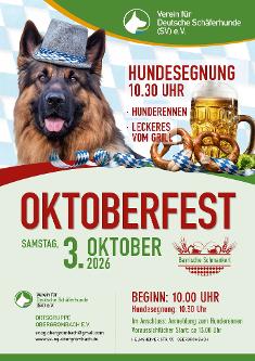 Oktoberfest beim Schäferhundeverein Obergrombach