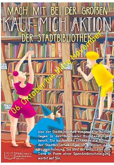 Plakat Kauf-mich-Aktion Plakat Kauf-mich-Aktion