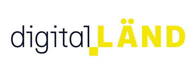 Logo Digital Länd schwarz