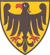Wappen Heidelsheim_Adler auf goldenem Hintergrund