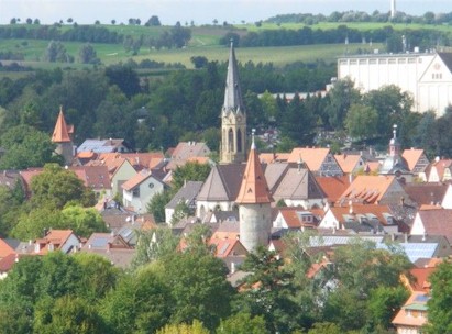 Blick auf Heidelsheim