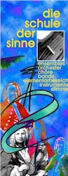 Buntes Plakat Musikschule