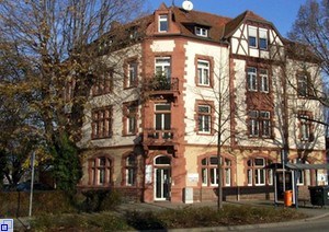 Gebäude der Bruchsaler Wohnungsbaugesellschaft