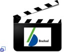 Filmklappe mit Stadt Bruchsal Logo